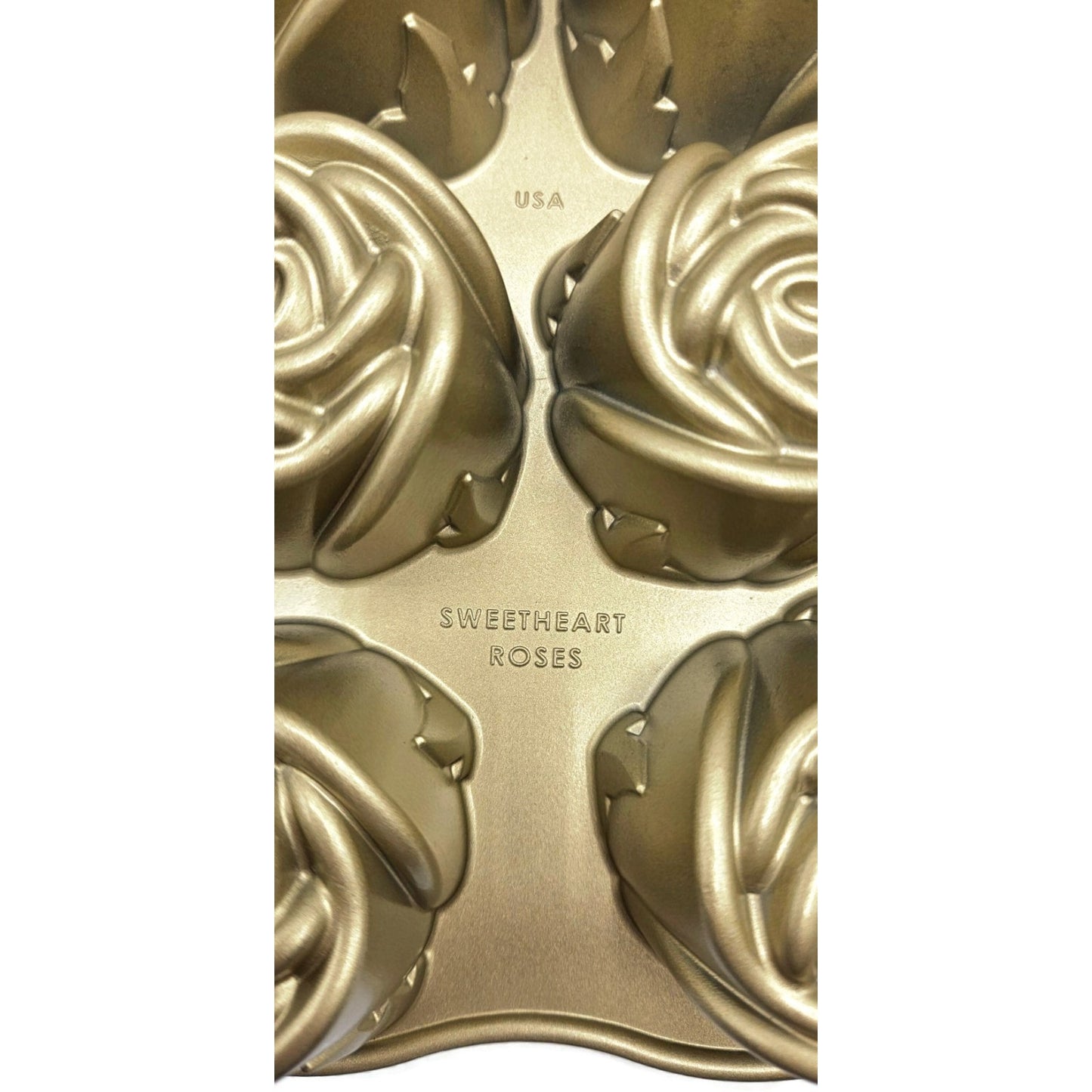 Sweetheart Rose Pan Mini Bundt Cakelet Non Stick Williams Sonoma Nordic Ware