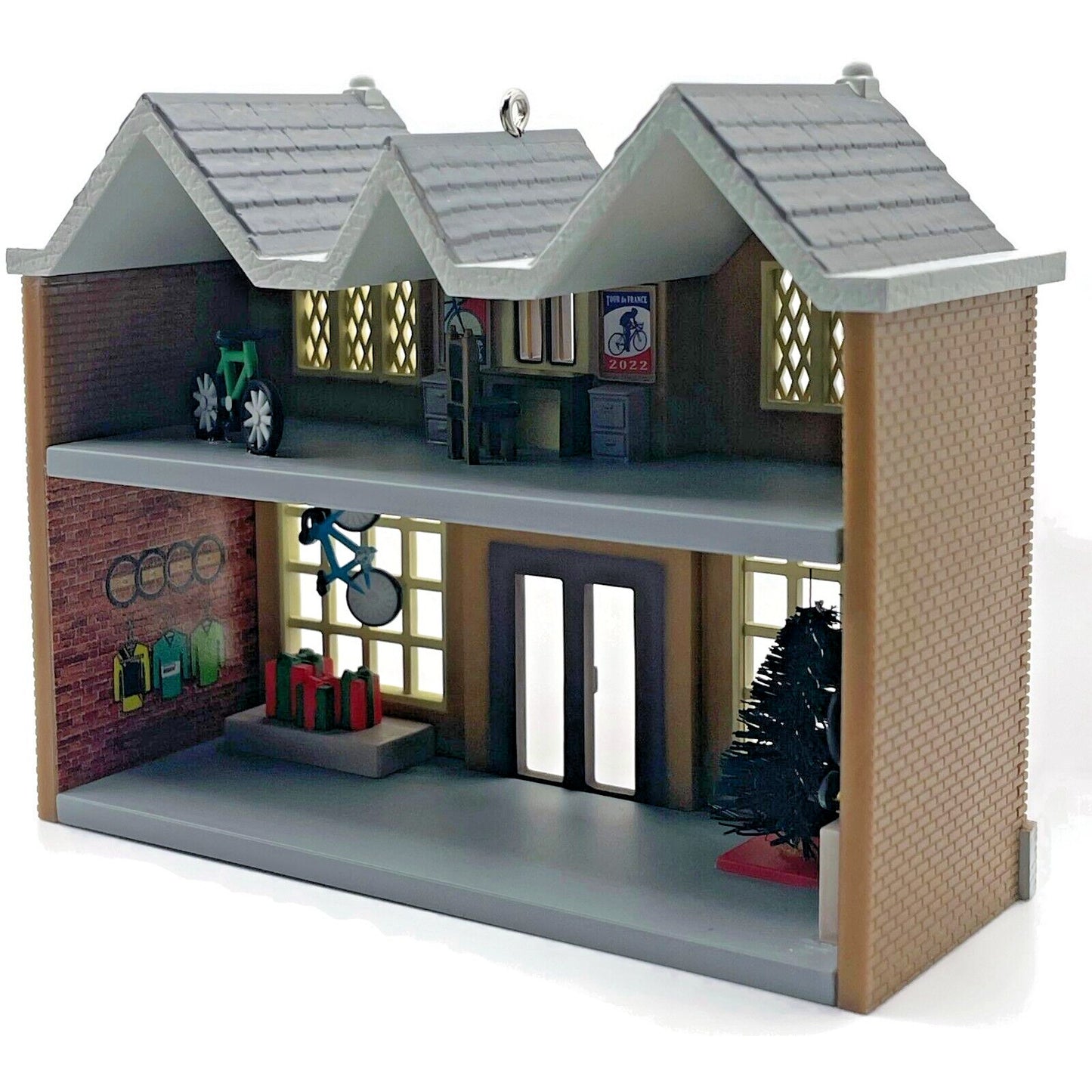 Hallmark Keepsake Korners Bicycle Shop 2022 Tom Best Christmas Tree Ornament