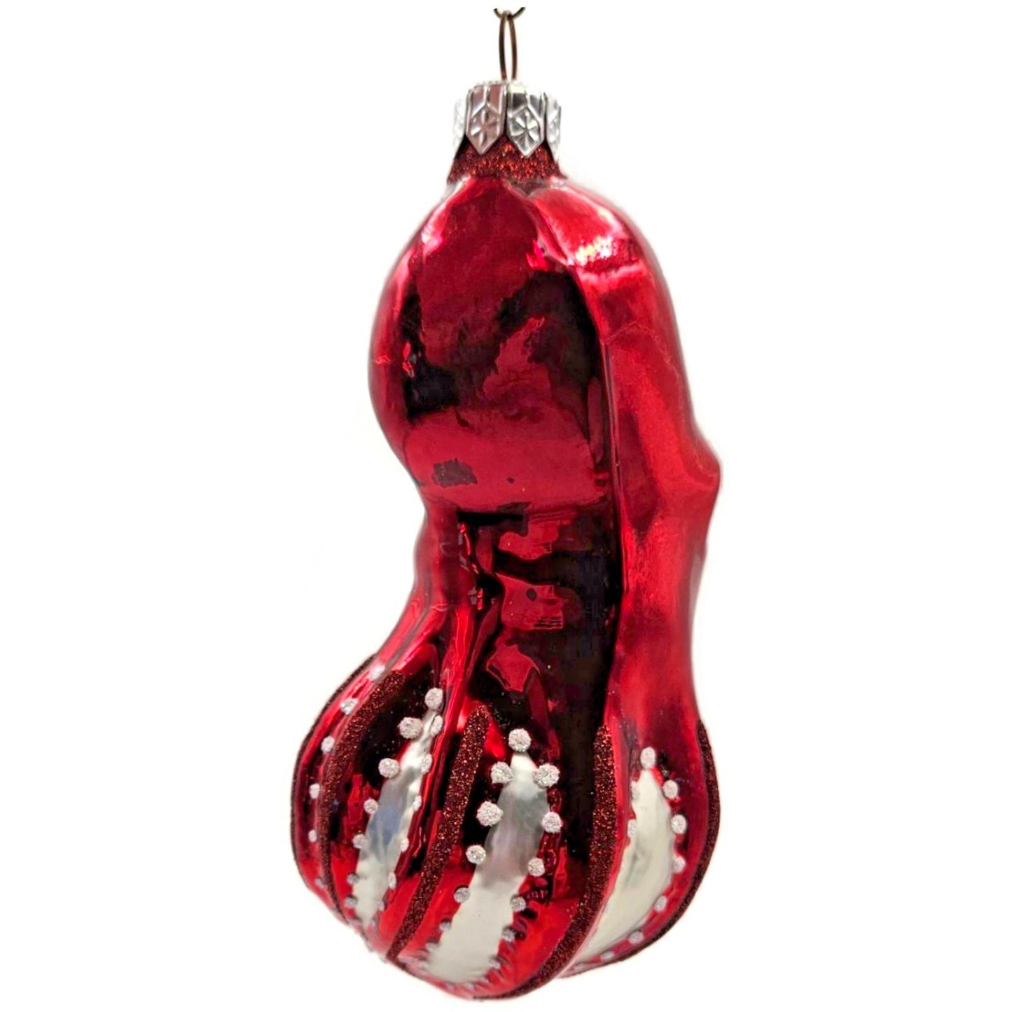 Patricia Breen Olivier Octopus Red Nautical Sea Spring Christmas Tree Ornament