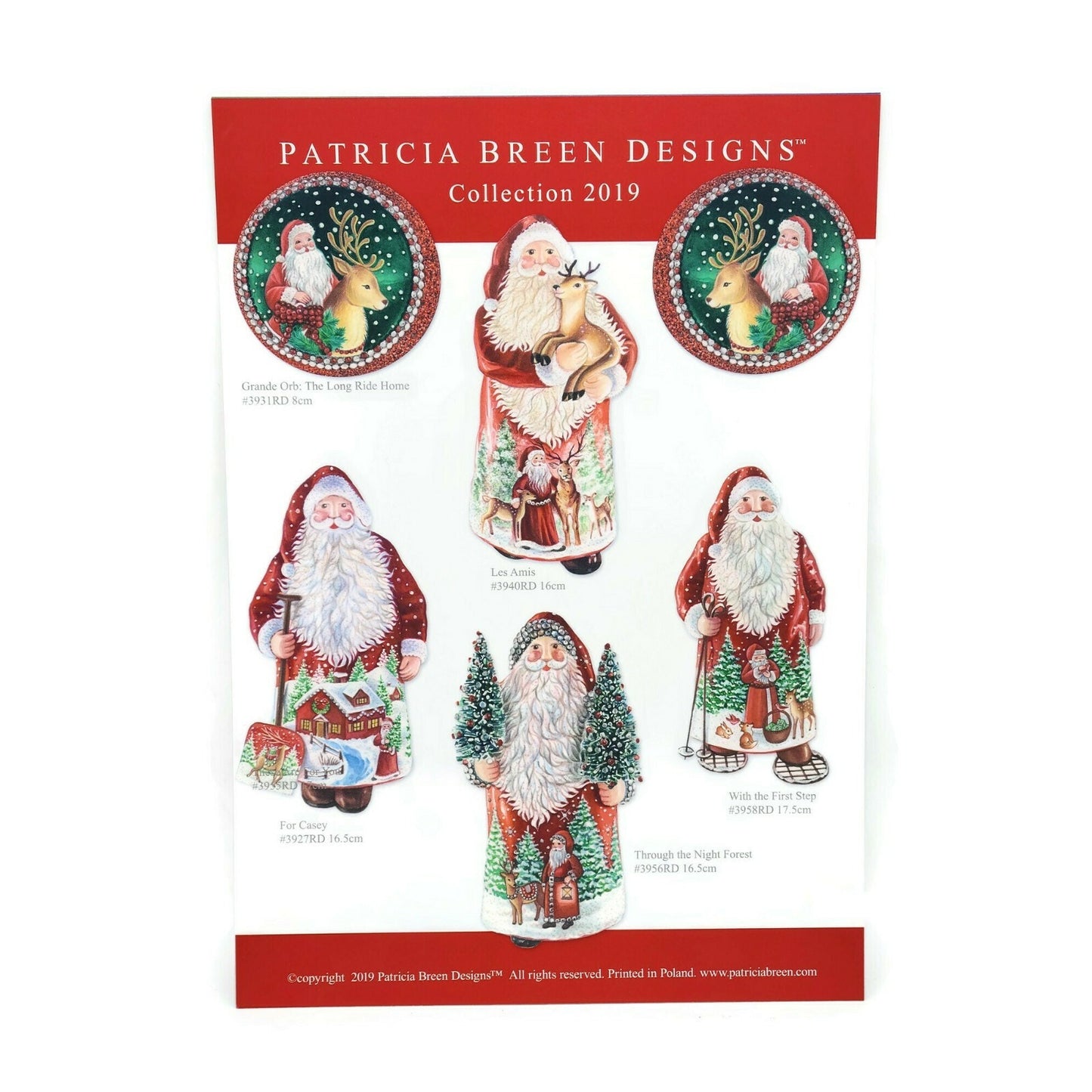 Patricia Breen Christmas Fall Holiday Ornament Catalog Collection 2019 Brochure