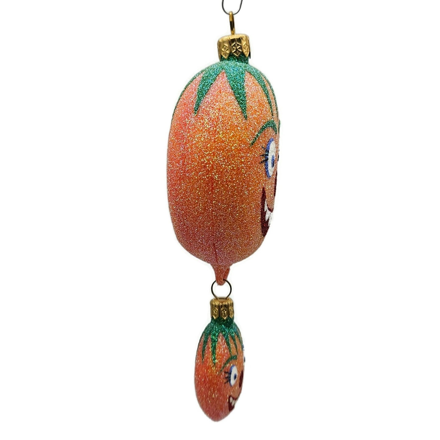 Patricia Breen Zany Gourd Duo Orange Halloween Christmas Holiday Tree Ornament