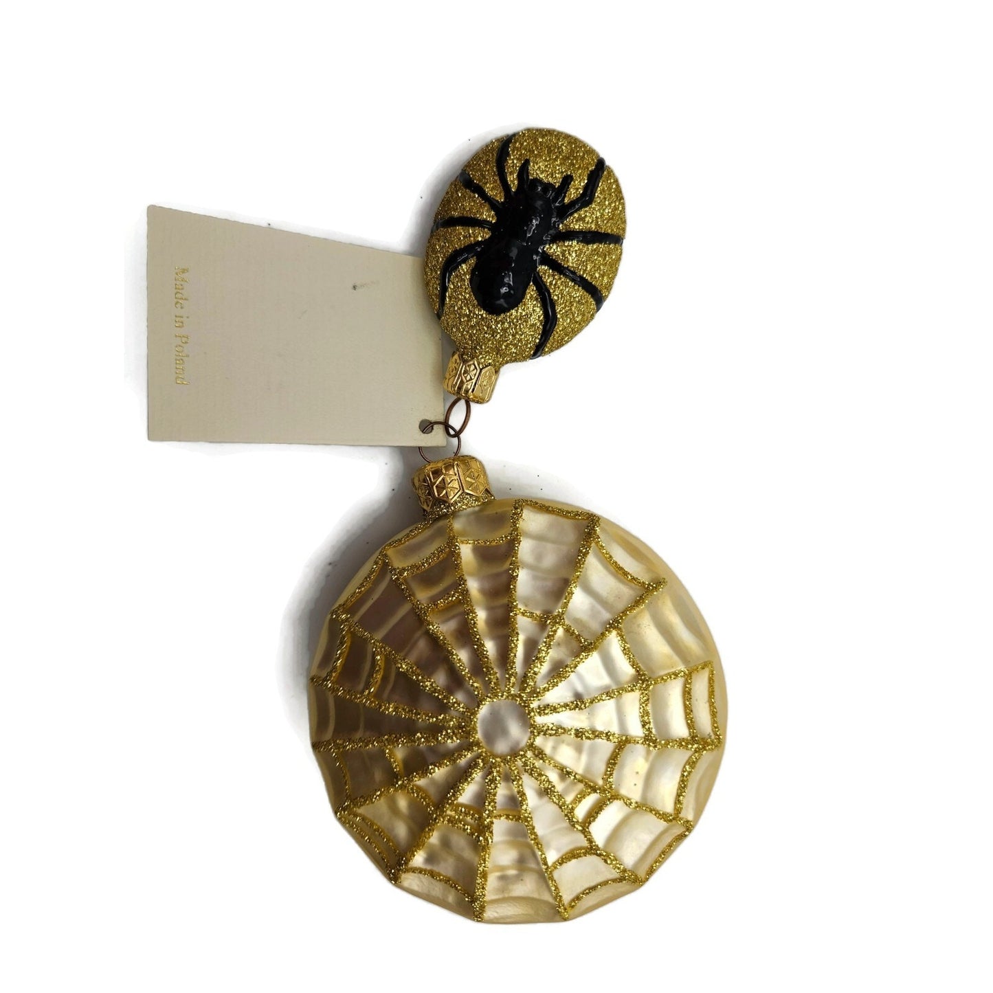 Patricia Breen Victorian Spider Web Gold Halloween Christmas Tree Ornament