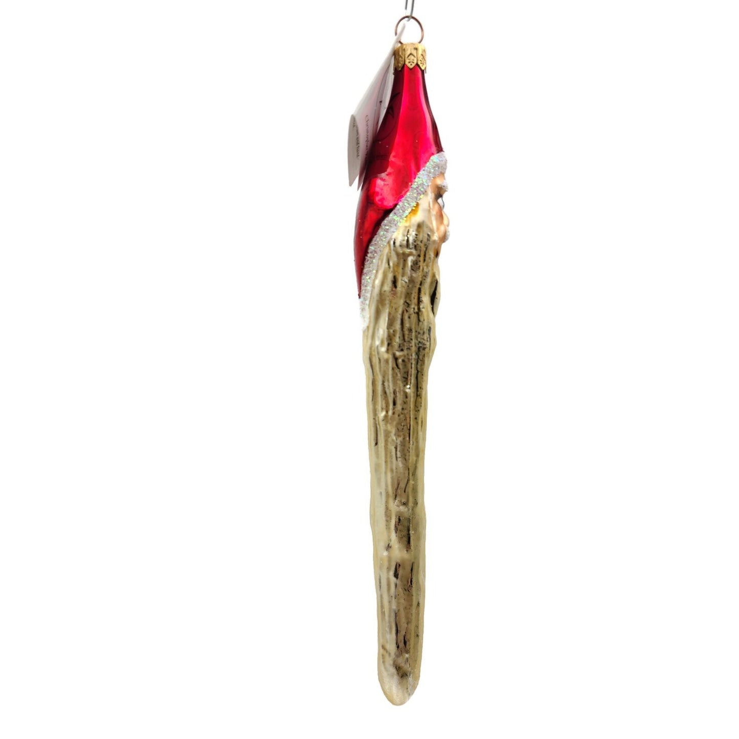 Christopher Radko Pencil Santa Claus Icicle Christmas Tree Ornament 95-232-0