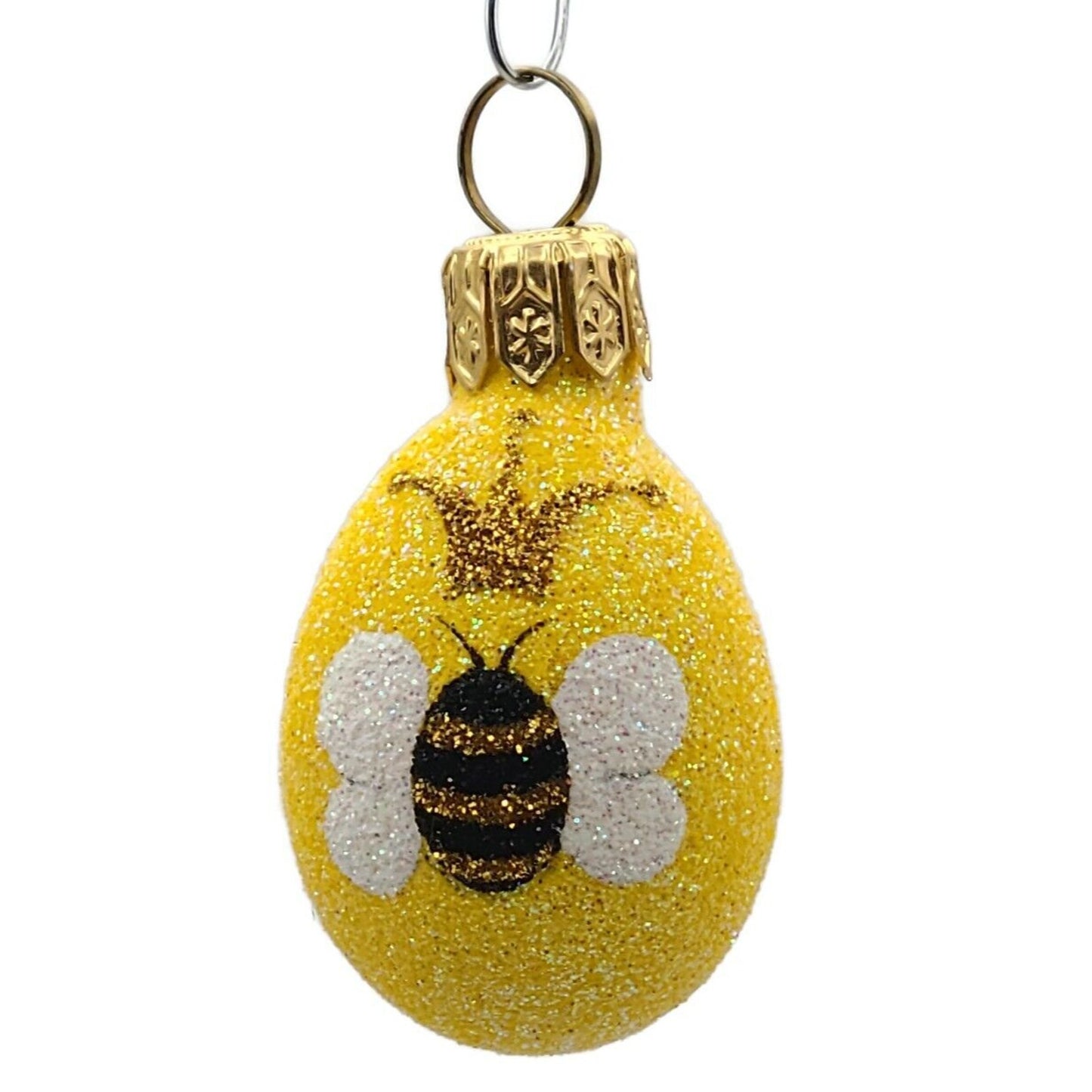 Patricia Breen Miniature Egg Bee With Crown Easter Holiday Tree Ornament