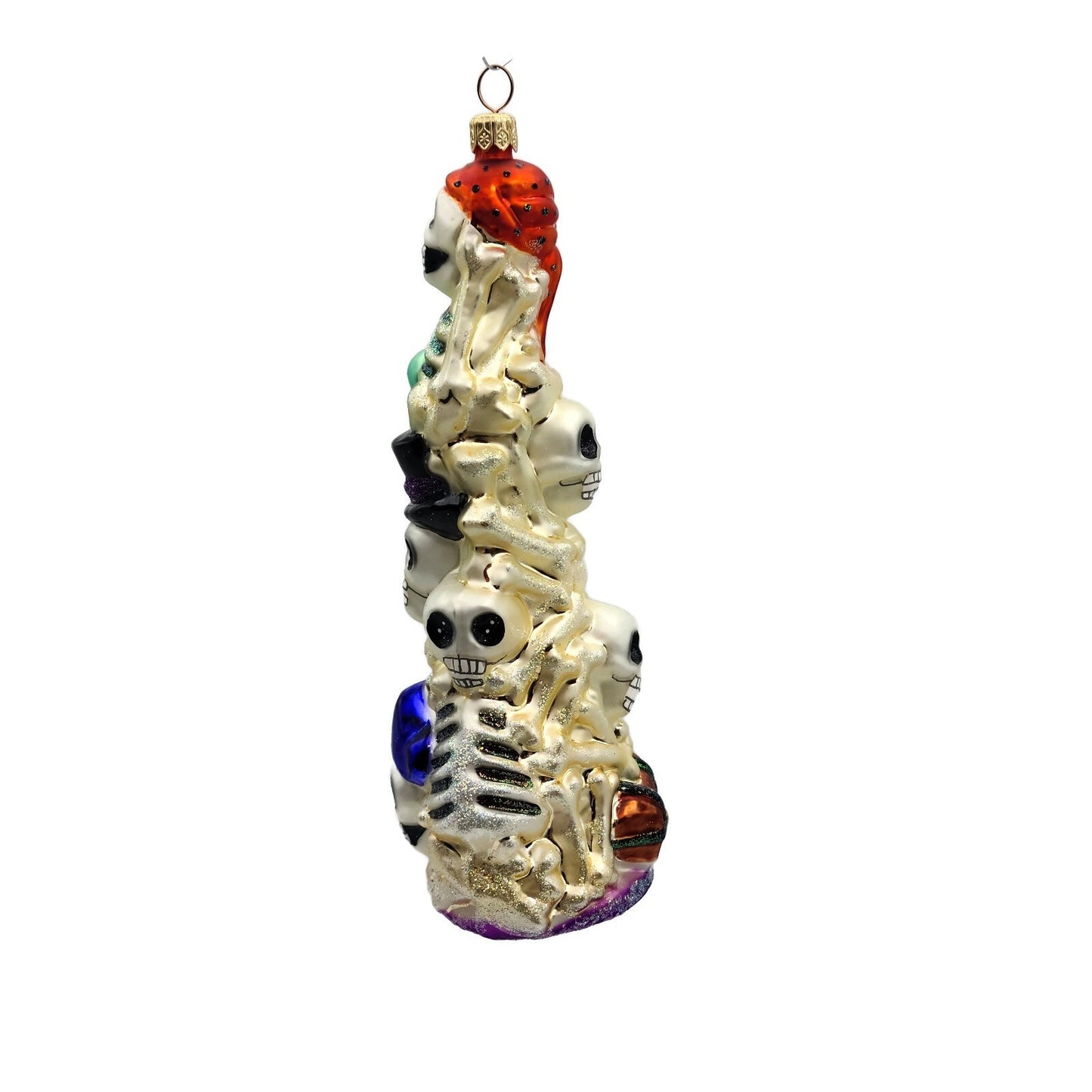 Christopher Radko Skeleton Crew Skull Pirate Halloween Tree Ornament 99-193-0