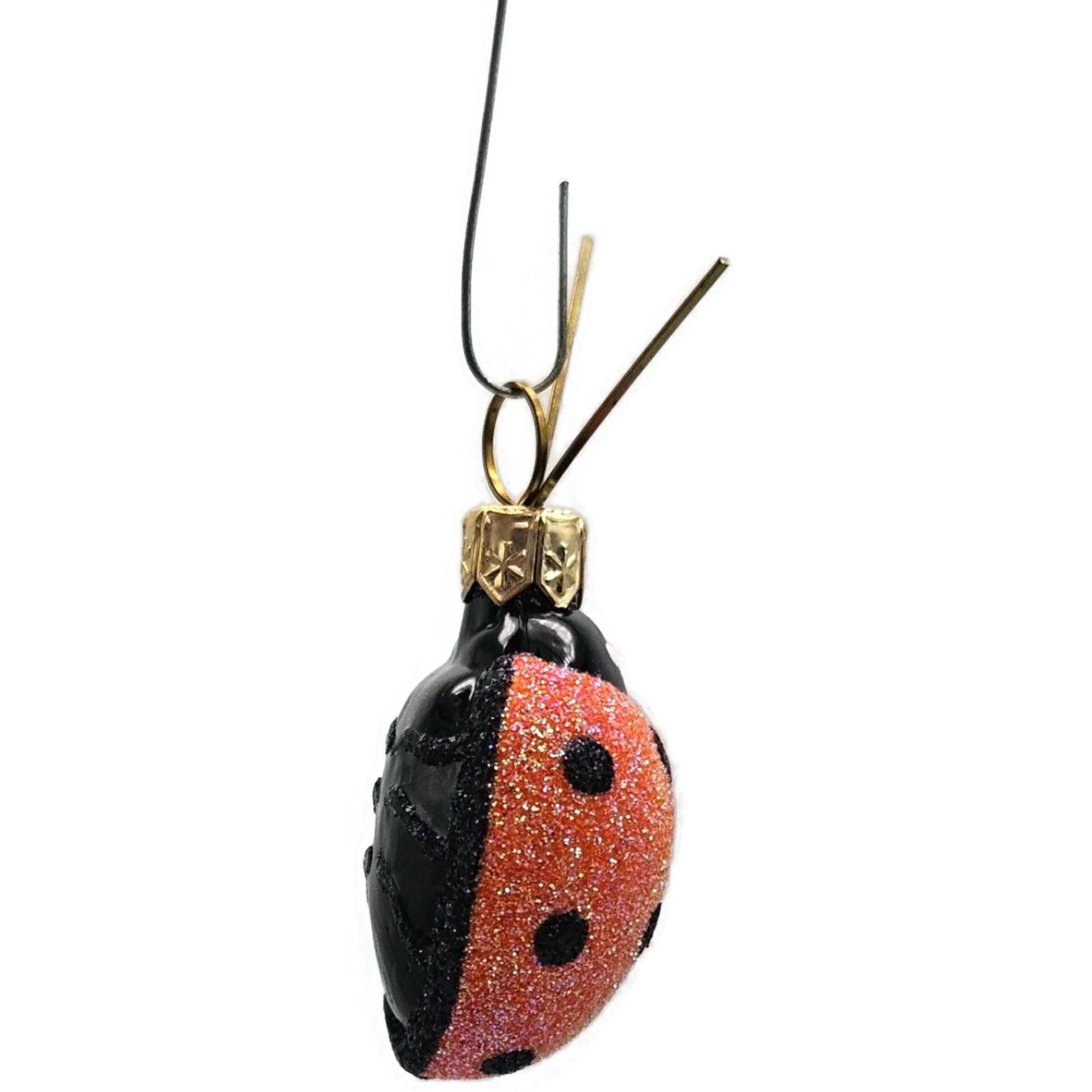Patricia Breen Ladybug Ladybug Orange Closed Wing Spring Christmas Tree Ornament