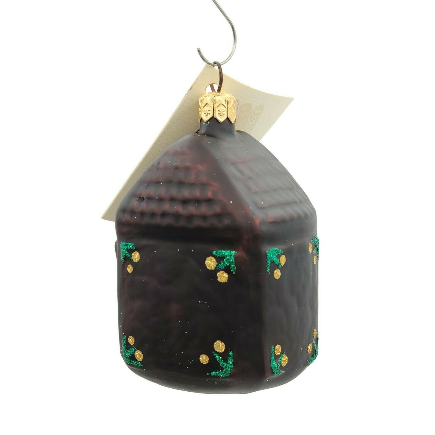 Patricia Breen Hickory Dickory Clock Brown Bird Christmas Tree Holiday Ornament