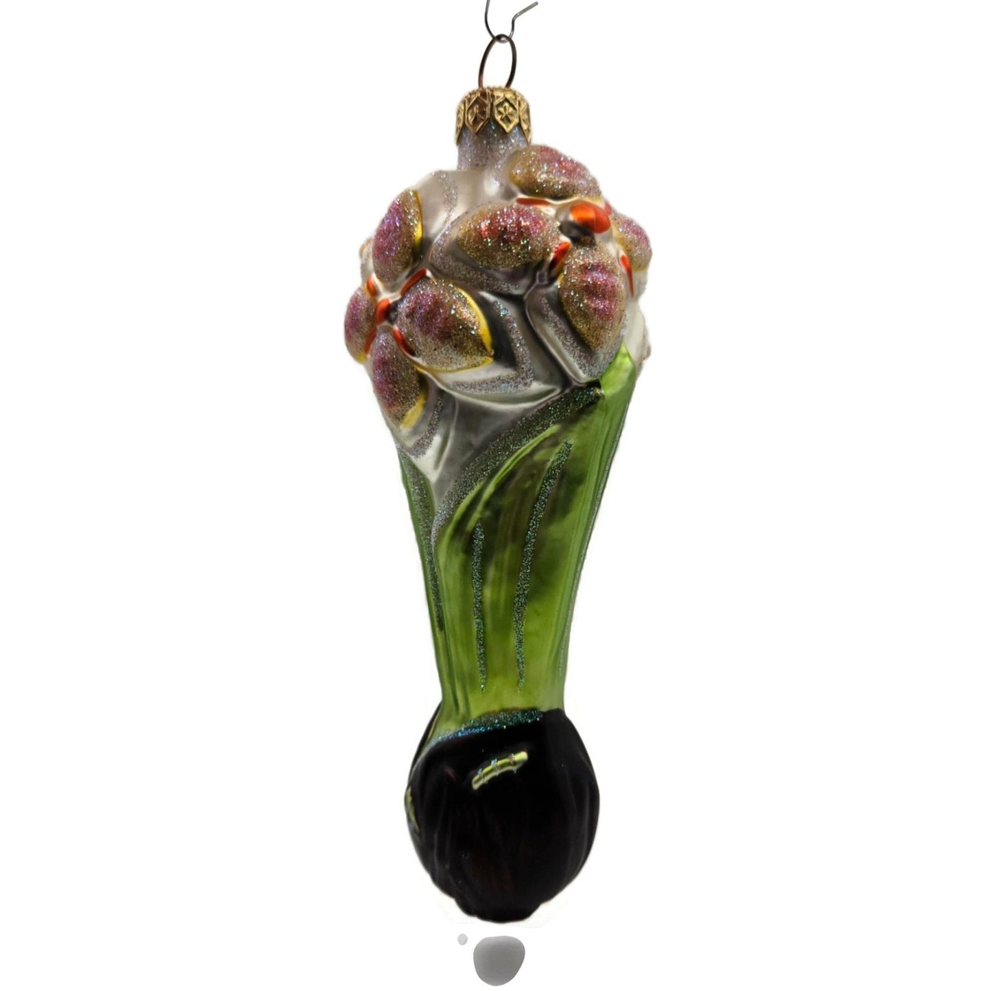 Patricia Breen Springtime Flower Orange Stamen Spring Christmas Tree Ornament