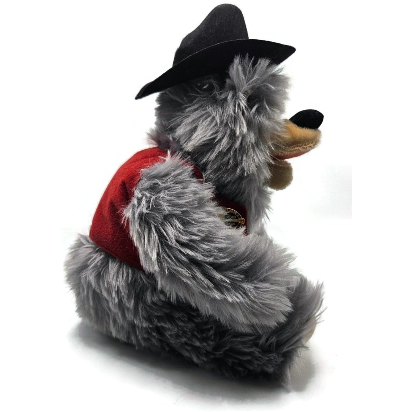 Steiff Bear Walt Disney World Big Al Teddy Bear Plush Toy Gray Limited Edition