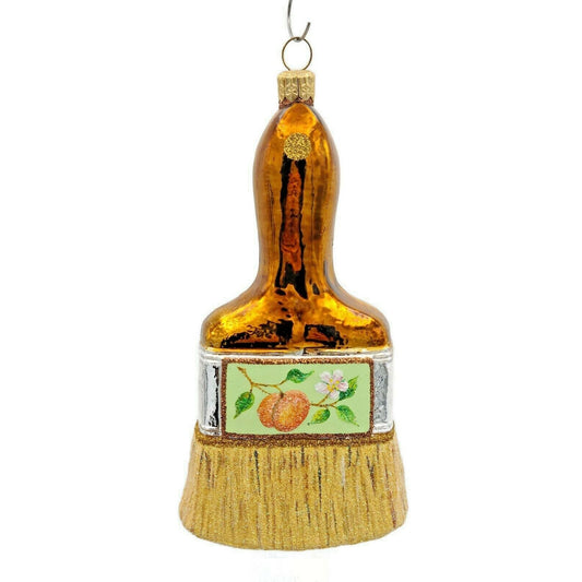 Patricia Breen PB Paint Brush Peach Art Christmas Tree Ornament Peachtree Place