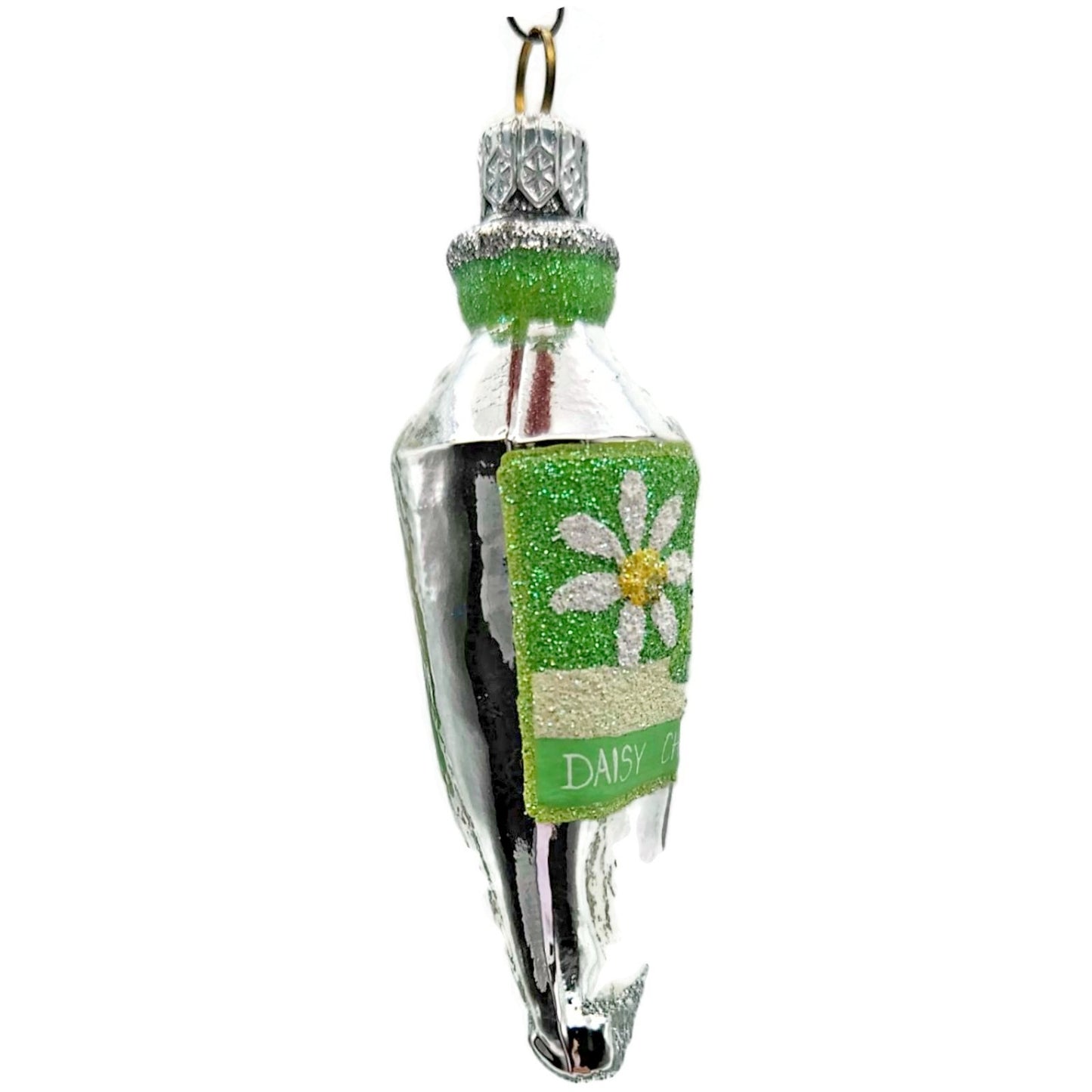 Patricia Breen Miniature Paint Tube Chameleon Daisy Spring Christmas Ornament