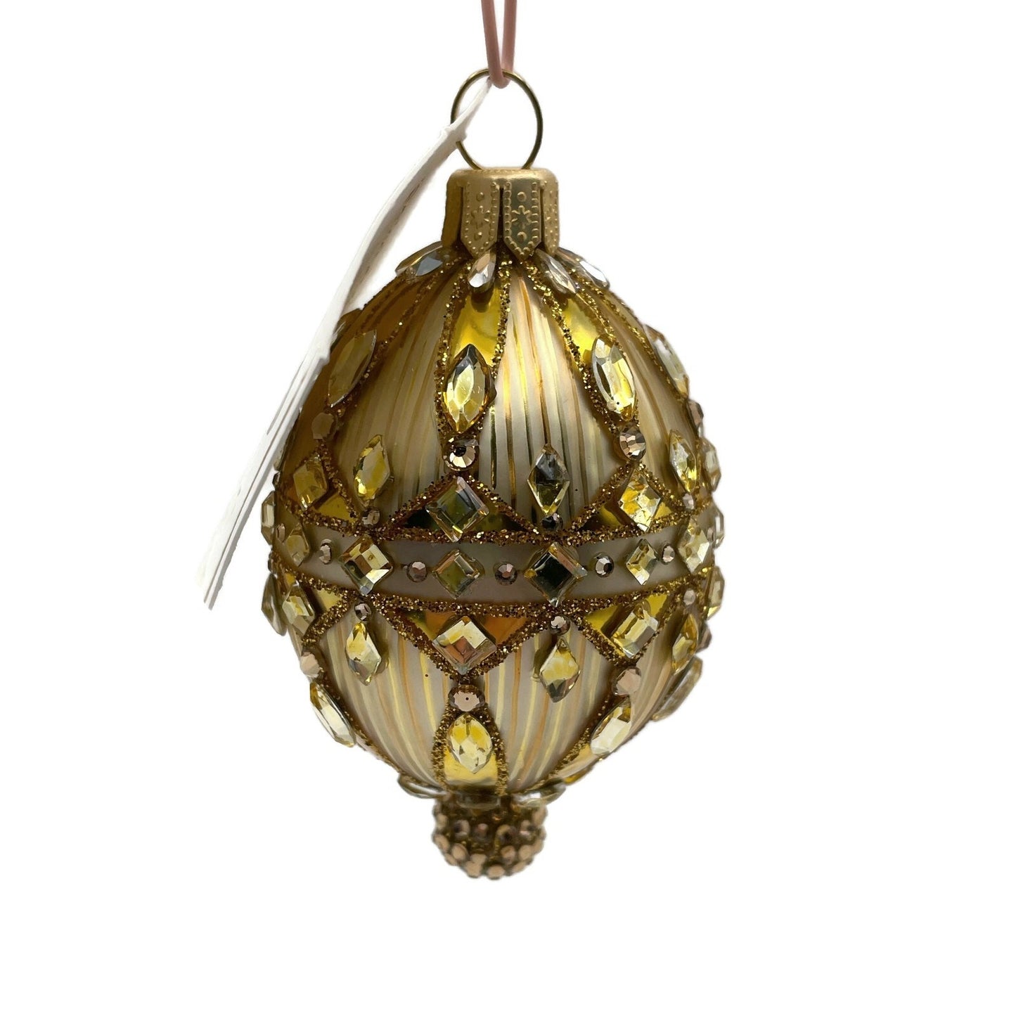 Patricia Breen Petit Egg Le Notre Gold Versailles Easter Christmas Tree Ornament