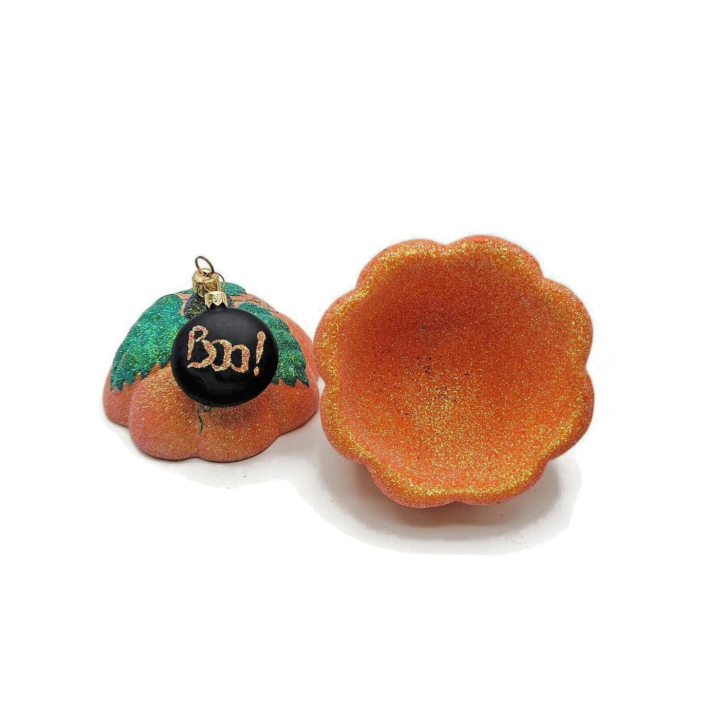 Patricia Breen Great Pumpkin Halloween Jack-O-Lantern Clip On Christmas Ornament