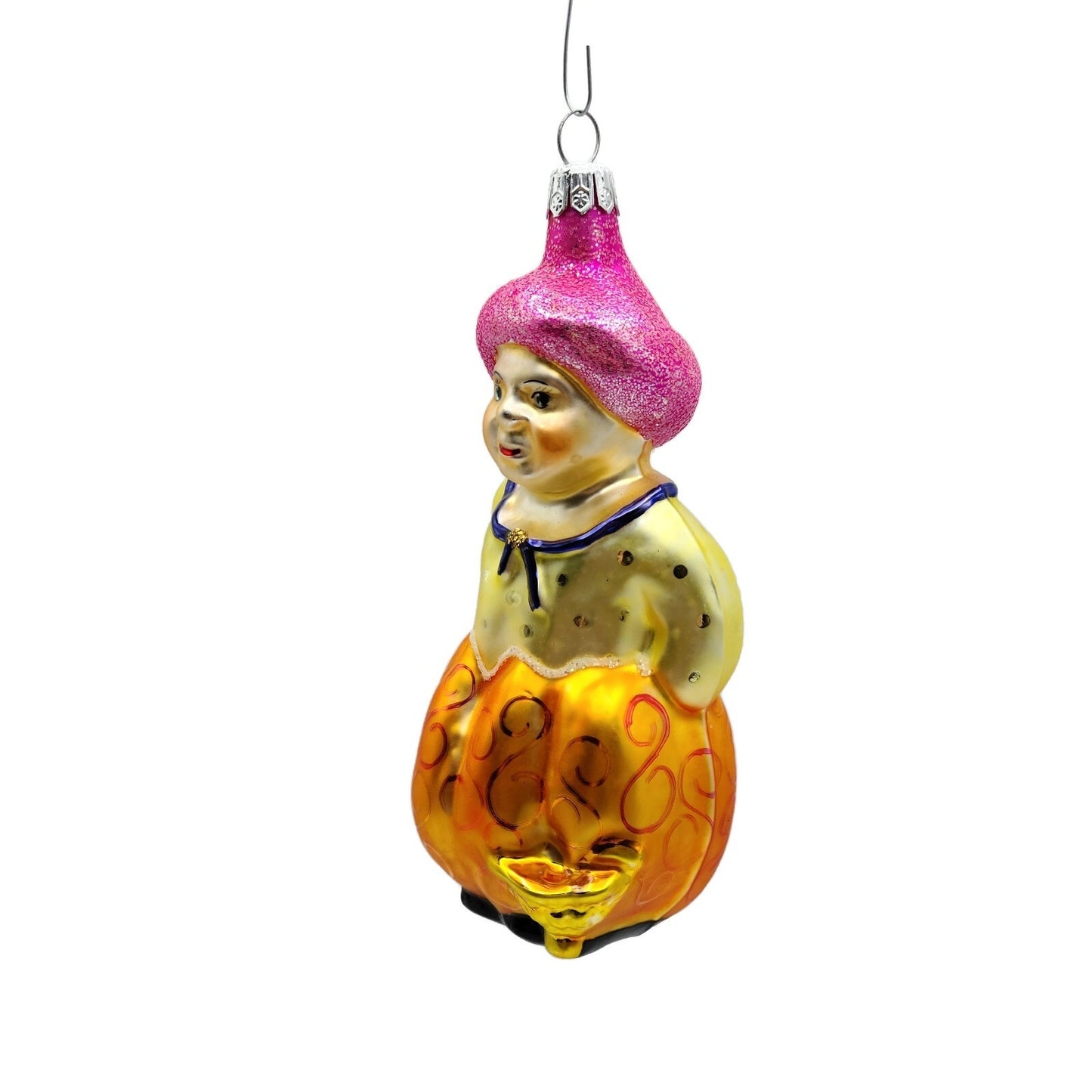 Christopher Radko Aladdin Blown Glass Christmas Holiday Tree Ornament 91-029-2