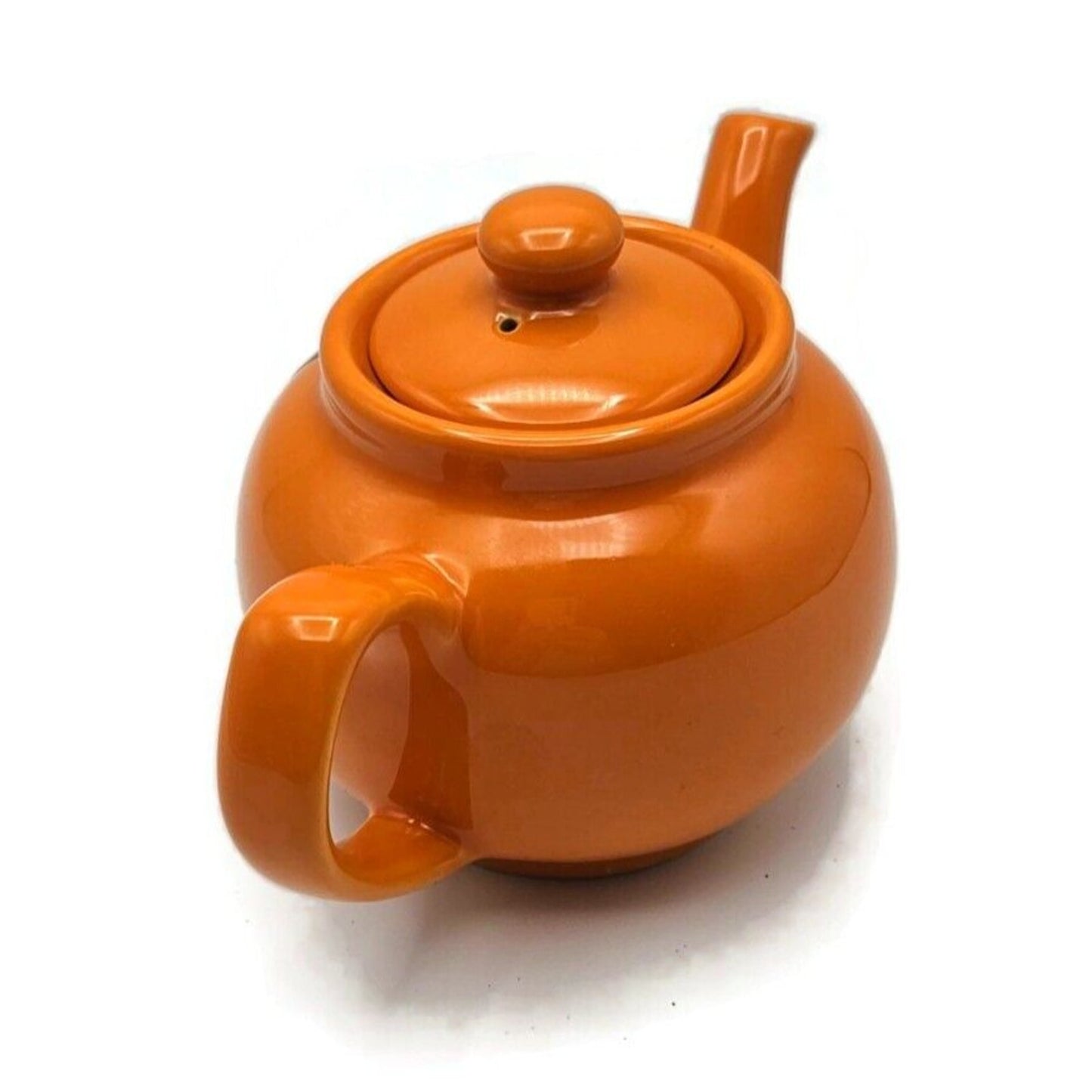 Teapot Traditional Orange Tea Serving Price Kensington Stoneware 2 Fluid Cups