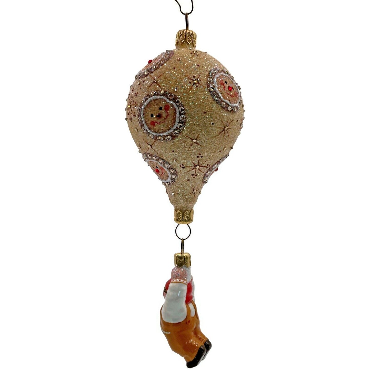 Patricia Breen Ornament Miniature Balloon Boy Gingerbread Christmas Tree Decor