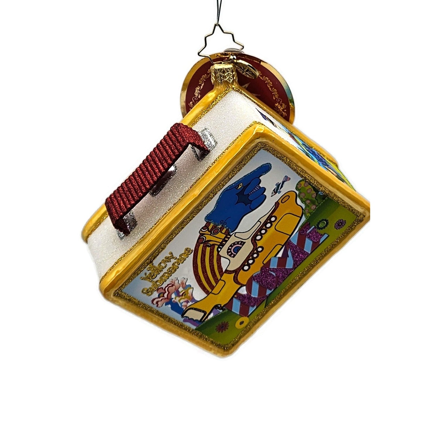 Christopher Radko Beatles Lets Do Lunch Box Christmas Tree Ornament 1021227