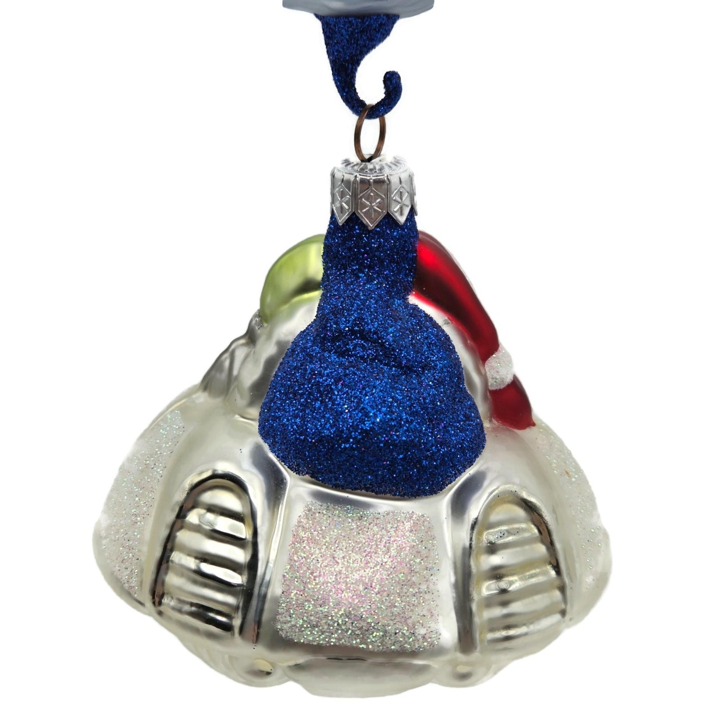 Patricia Breen Christmas in the Cosmos Santa Claus Alien Christmas Tree Ornament