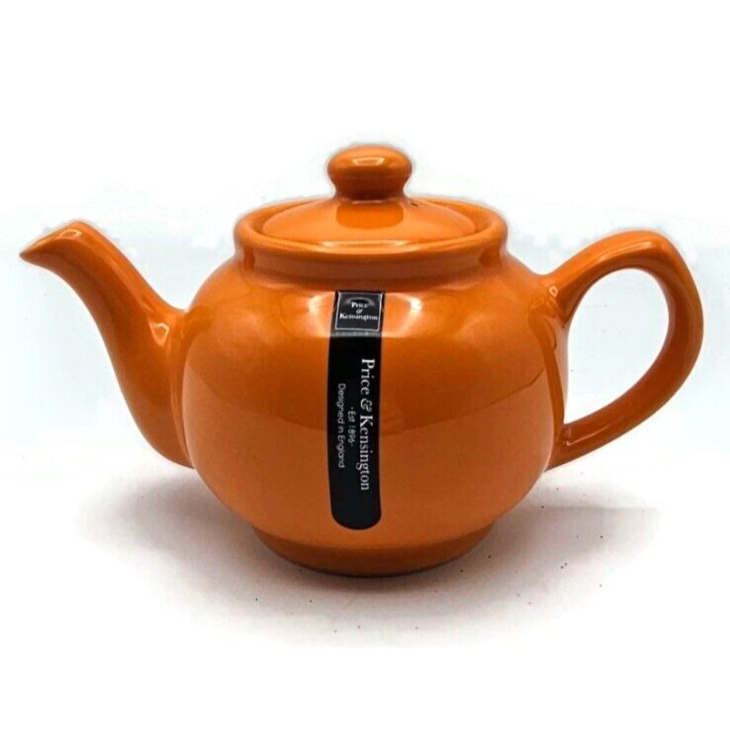 Teapot Traditional Orange Tea Serving Price Kensington Stoneware 2 Fluid Cups