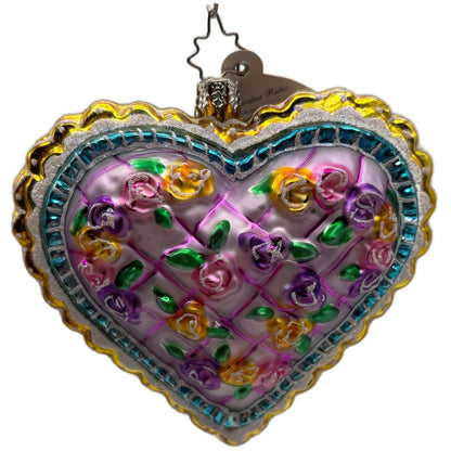 Christopher Radko Soft On Mom 20th Anniversary Christmas Tree Ornament 1011347