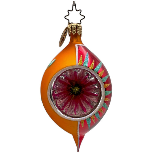 Christopher Radko Fantasia Kensington Glow Reflector Christmas Tree Ornament