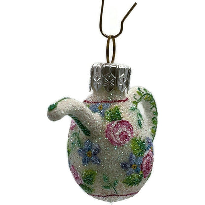 Patricia Breen Ornament Miniature Egg Surprise Teapot Easter Spring Christmas