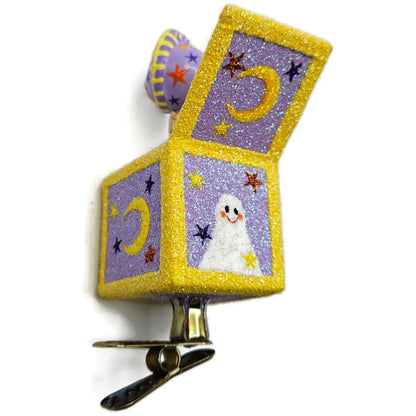 Patricia Breen Pop! Goes the Chameleon Purple Halloween Clip On Ornament CATZ