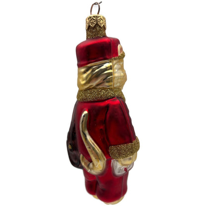 Patricia Breen Le Postal Cat Red Hearts Valentines Christmas Tree Ornament
