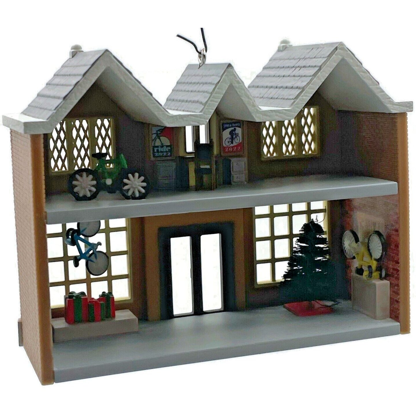 Hallmark Keepsake Korners Bicycle Shop 2022 Tom Best Christmas Tree Ornament