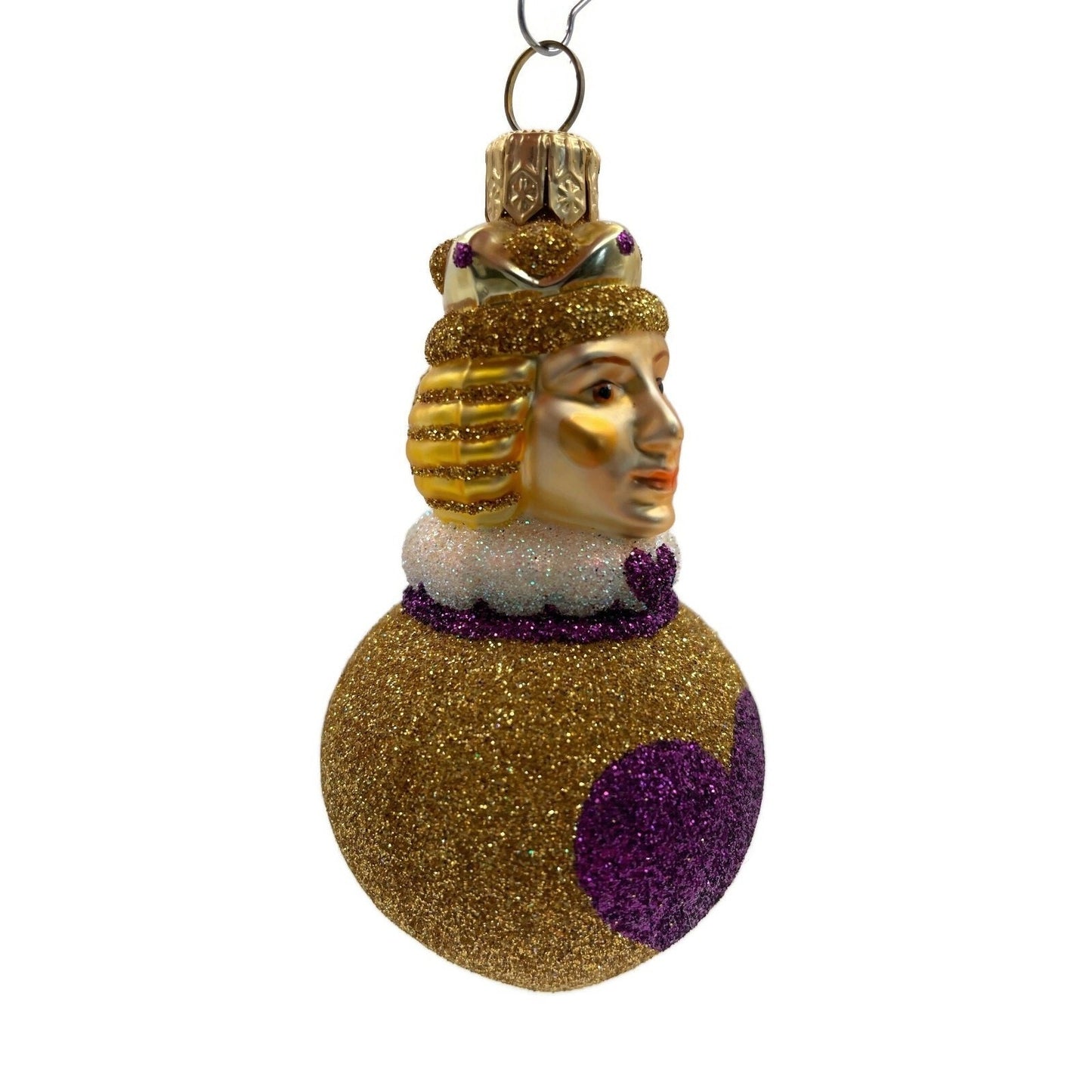 Patricia Breen Miniature Queen of Hearts Fuchsia Valentines Christmas Ornament