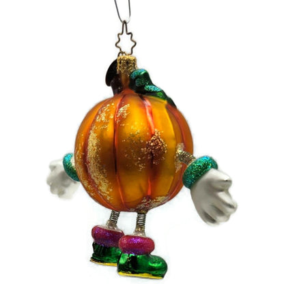 Christopher Radko Tricky Treats Pumpkin Halloween Christmas Tree Ornament