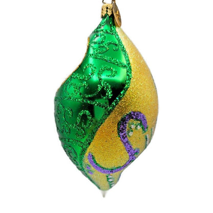 Christopher Radko Fantasia Mod Elegance Reflector Christmas Tree Decor Ornament