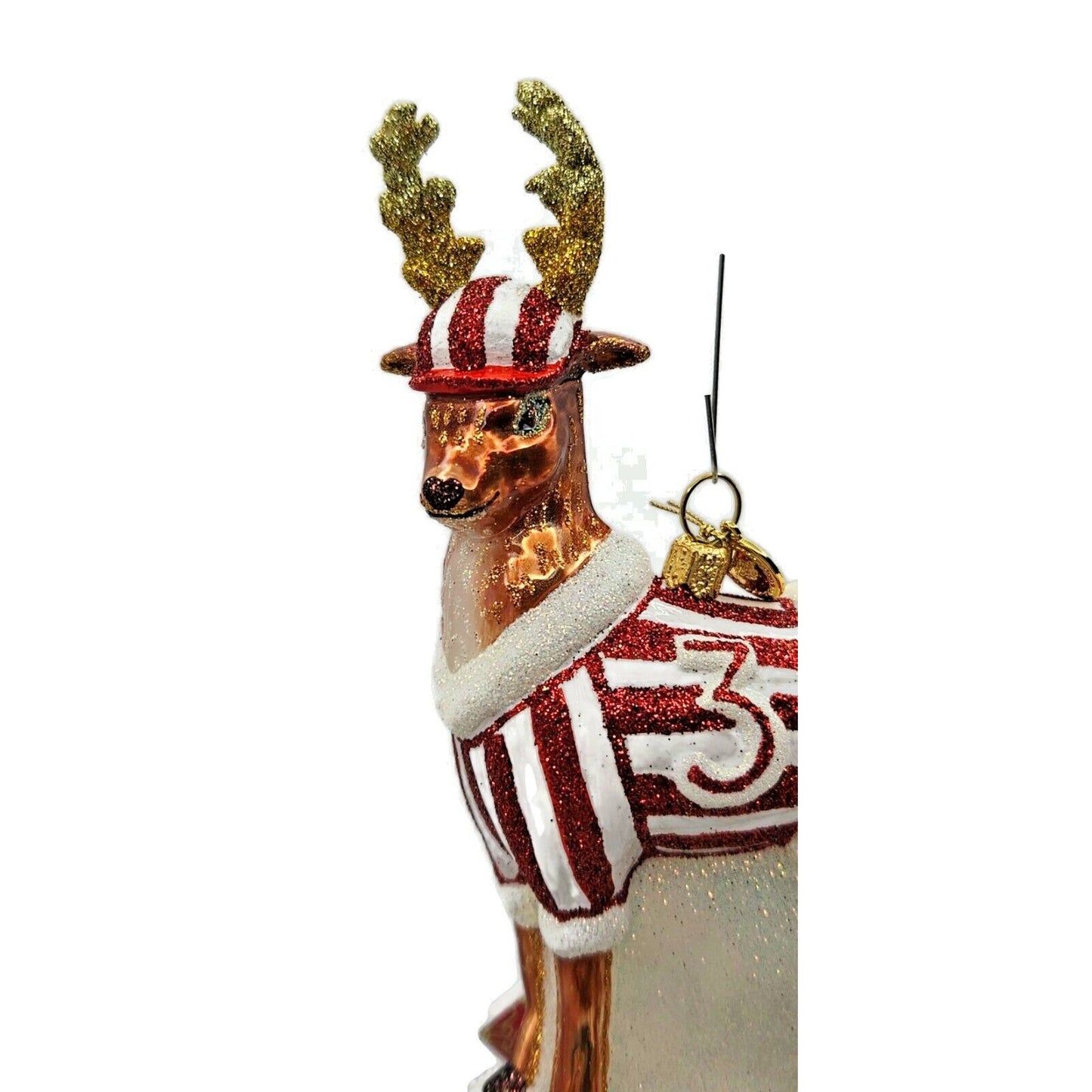 Juliska Country Estate Reindeer Games Donner the Reindeer Christmas Ornament