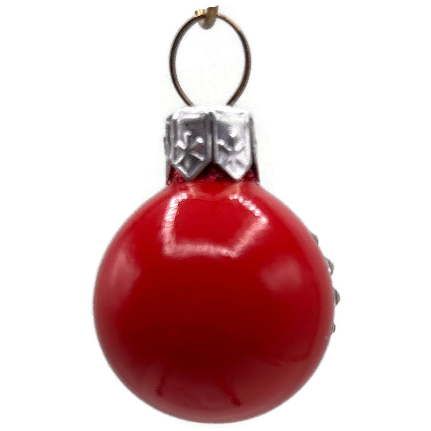 Patricia Breen Anniversary Ball 15 Red Micro Mini Christmas Tree Ornament HCB