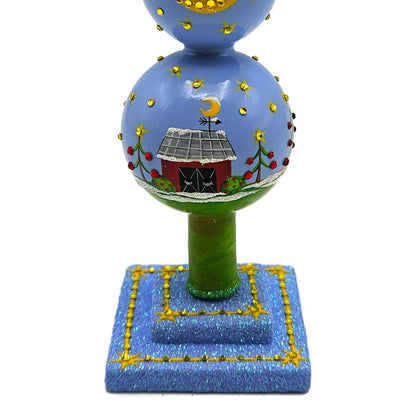 Patricia Breen Miniature Chameleon Finial The Cow Jump Over the Barn Tree Topper