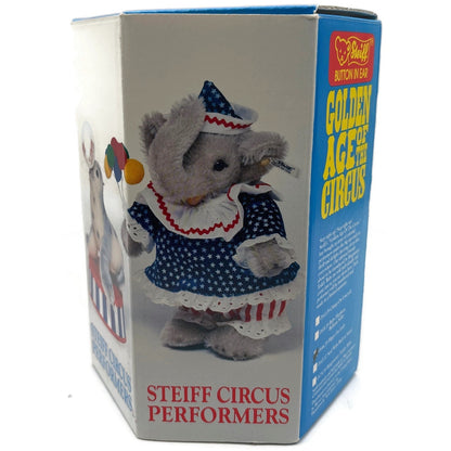 Steiff Golden Age Of The Circus Baby Elephant Balloon Seller 0145/19 Stuffed Toy