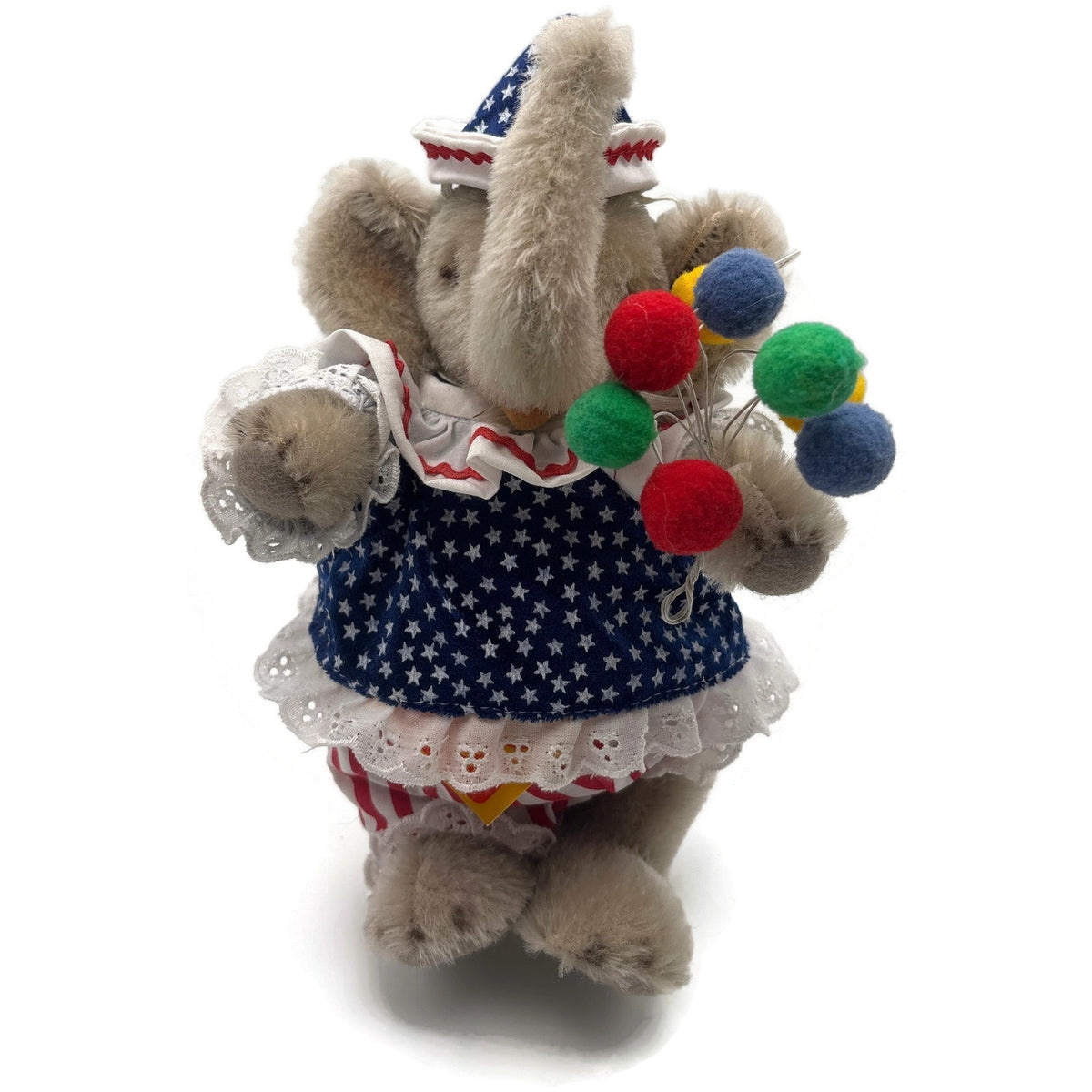 Steiff Golden Age Of The Circus Baby Elephant Balloon Seller 0145/19 Stuffed Toy