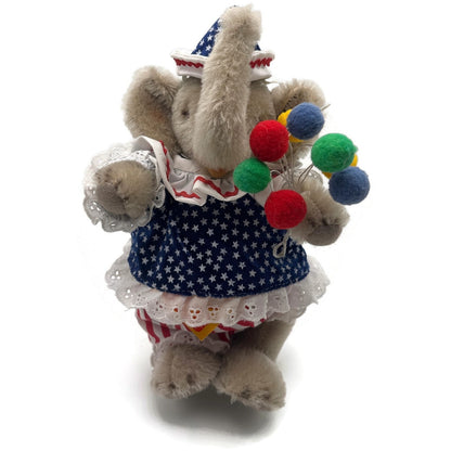 Steiff Golden Age Of The Circus Baby Elephant Balloon Seller 0145/19 Stuffed Toy