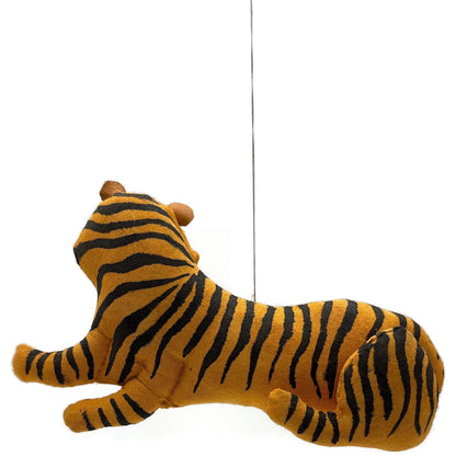 Gladys Boalt Tiger Striped Fabric Handmade Cat Christmas Tree Ornament Signed