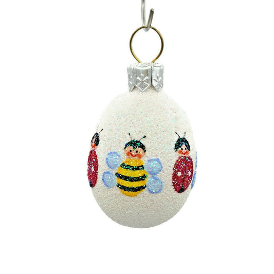 Patricia Breen Miniature Egg Insects Ladybug Bee Easter Spring Holiday Ornament