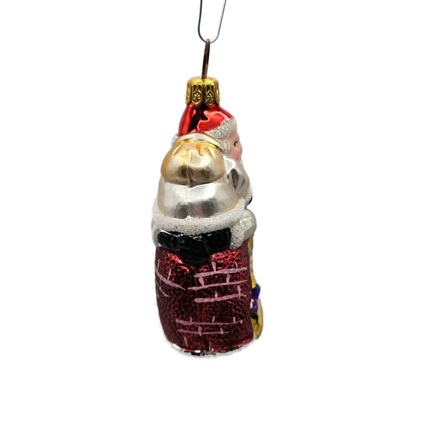 Christopher Radko Special Delivery Santa Chimney Christmas Ornament 93-091-0