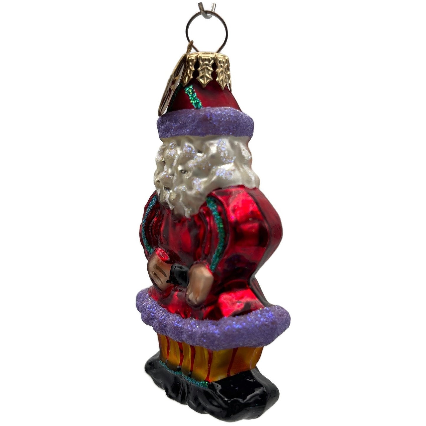 Christopher Radko Ginger Snap Santa Claus Cookie Christmas Ornament 00-492-0