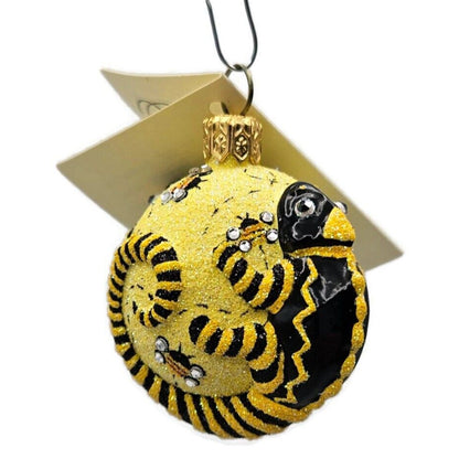Patricia Breen For James Twice Bees Chameleon Spring Christmas Tree Ornament