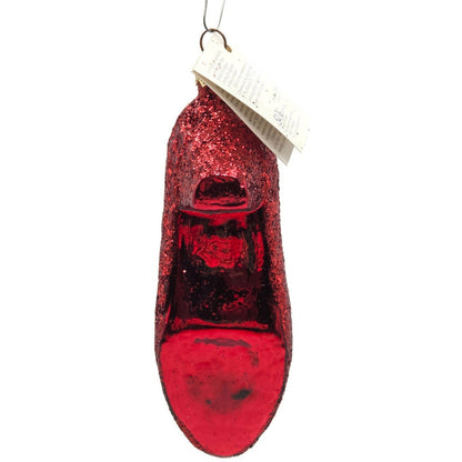 Christopher Radko The Ruby Slippers Wizard of Oz Christmas Tree Ornament Set