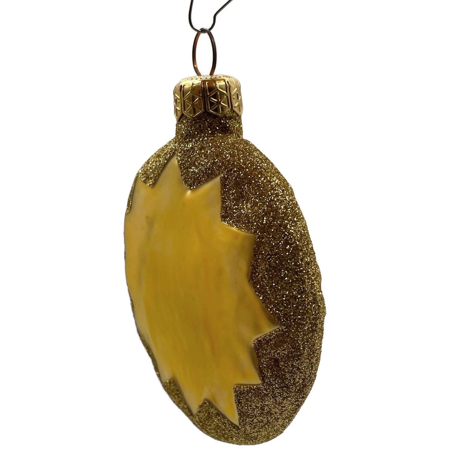Patricia Breen Sunflower Sun Glittered Tips Gold Summer Christmas Ornament 9516