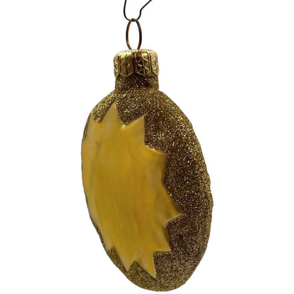Patricia Breen Sunflower Sun Glittered Tips Gold Summer Christmas Ornament 9516
