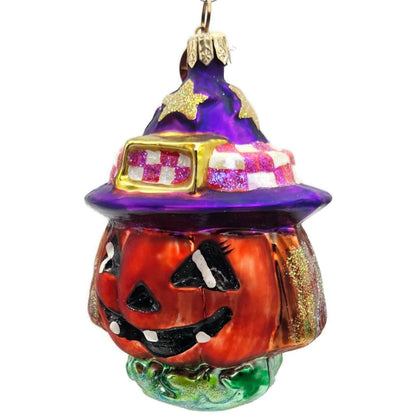 Christopher Radko Jackie O Lantern Halloween Christmas Tree Ornament 98-101