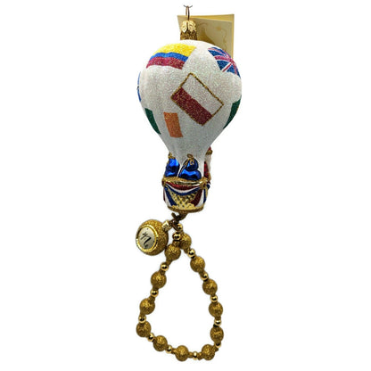 Patricia Breen Citizen of the World Santa Claus Balloon Christmas Tree Ornament