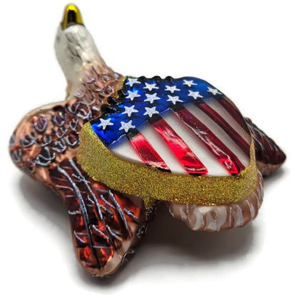 Christopher Radko Freedom's Wings Bald Eagle Patriotic Ornament 01-0307-0
