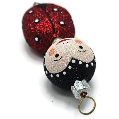 Patricia Breen Kinley Kinetics Lady Connie Bug Red Spring Christmas Ornament